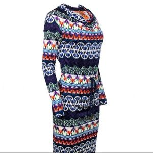 Tory Burch - Blue, Purple, Orange & White Dress